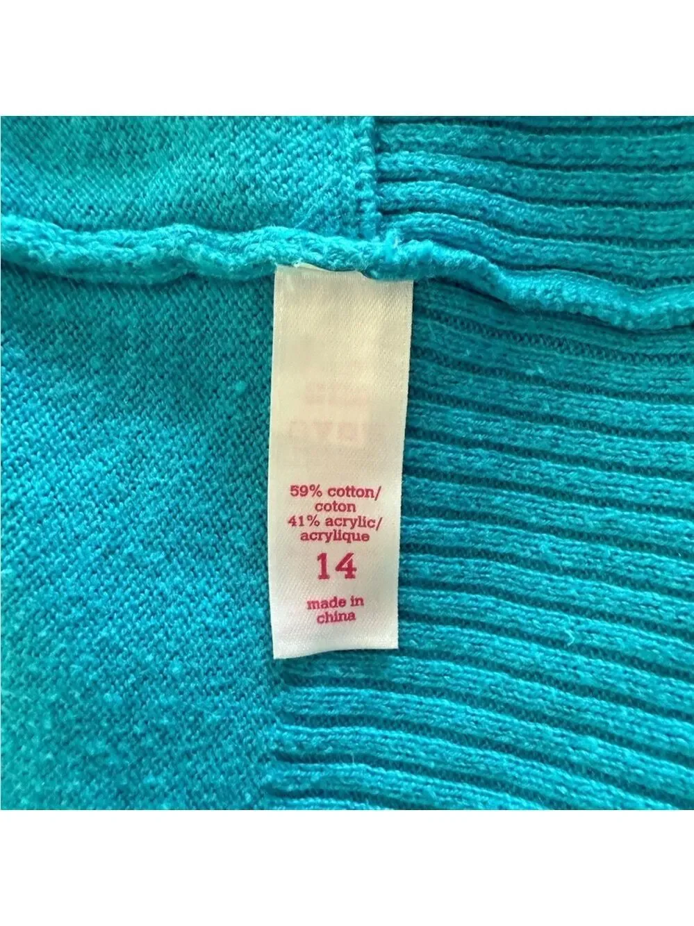 Justice Blue Cardigan